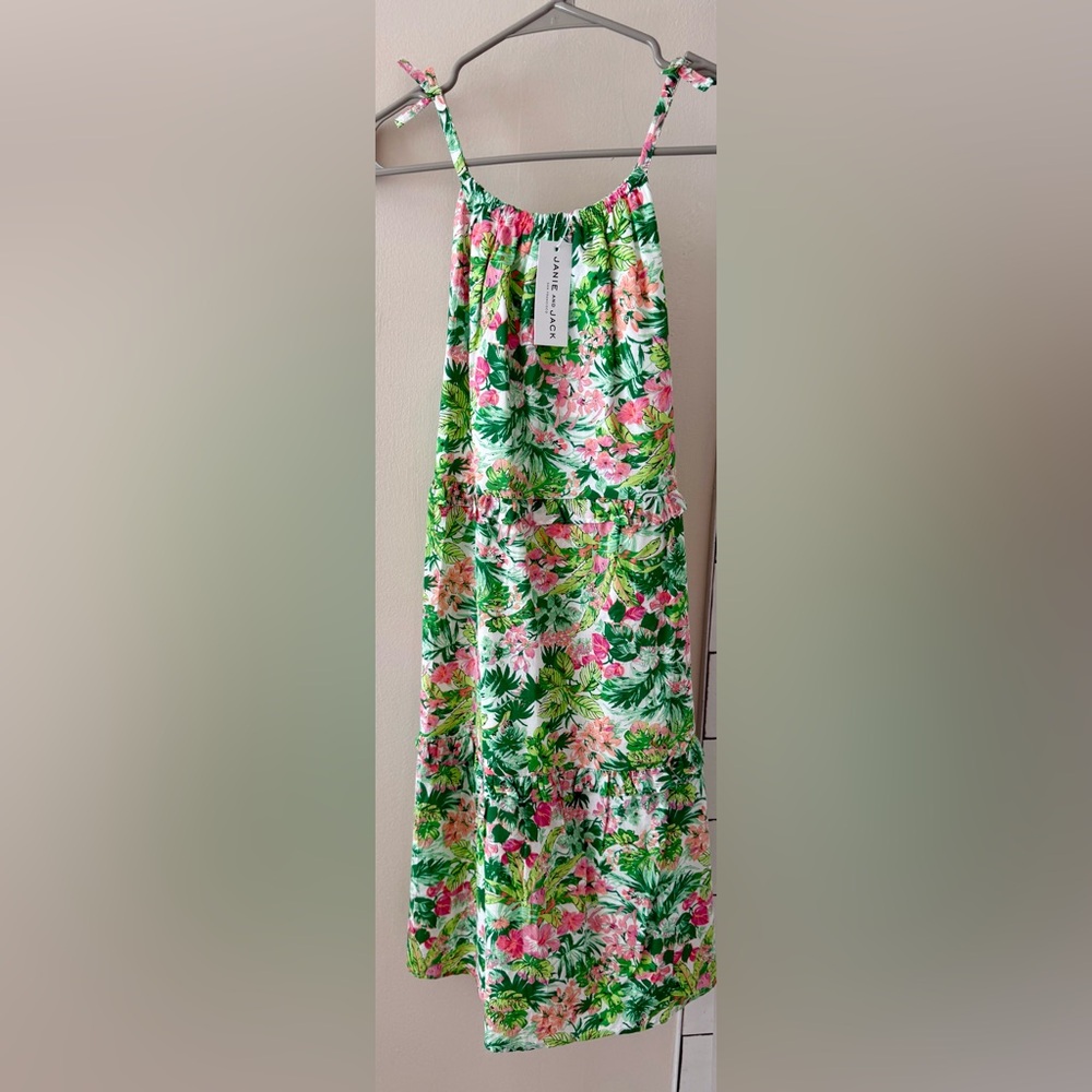 Janie and Jack Floral Midi Dress nwt sz14